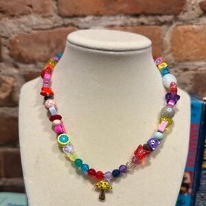 YELLOW MUSHROOM EYE CANDY CHAIN